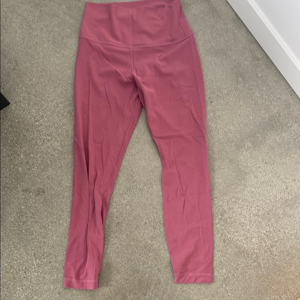 lululemon athletica align pink leggings